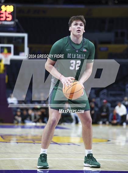 Thumbnail 3 in De La Salle vs Notre Dame (SO) (2024 Coastal Catholic Classic) photogallery.