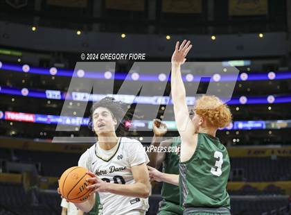 Thumbnail 2 in De La Salle vs Notre Dame (SO) (2024 Coastal Catholic Classic) photogallery.