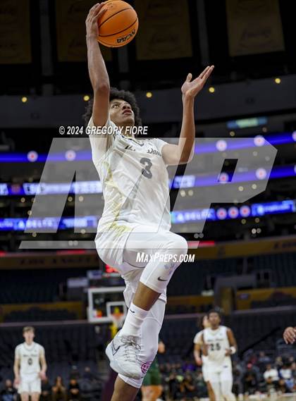Thumbnail 2 in De La Salle vs Notre Dame (SO) (2024 Coastal Catholic Classic) photogallery.