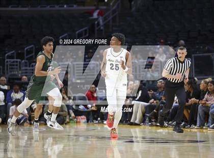 Thumbnail 2 in De La Salle vs Notre Dame (SO) (2024 Coastal Catholic Classic) photogallery.