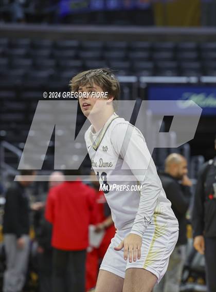 Thumbnail 3 in De La Salle vs Notre Dame (SO) (2024 Coastal Catholic Classic) photogallery.