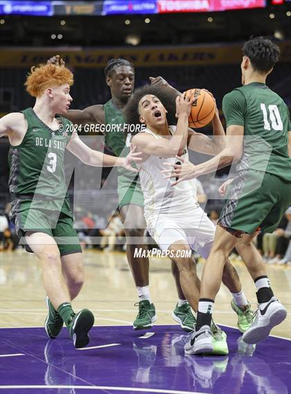 Thumbnail 2 in De La Salle vs Notre Dame (SO) (2024 Coastal Catholic Classic) photogallery.