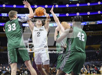 Thumbnail 2 in De La Salle vs Notre Dame (SO) (2024 Coastal Catholic Classic) photogallery.
