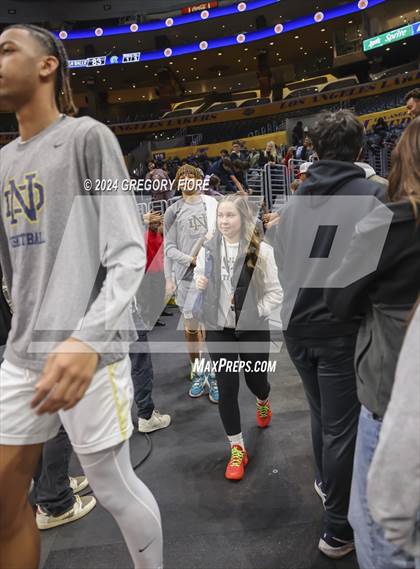 Thumbnail 2 in De La Salle vs Notre Dame (SO) (2024 Coastal Catholic Classic) photogallery.