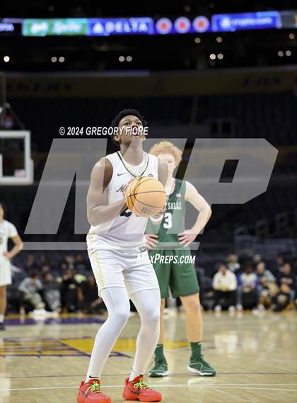 Thumbnail 2 in De La Salle vs Notre Dame (SO) (2024 Coastal Catholic Classic) photogallery.