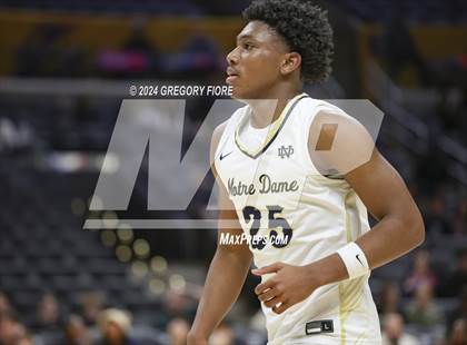 Thumbnail 1 in De La Salle vs Notre Dame (SO) (2024 Coastal Catholic Classic) photogallery.