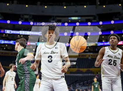 Thumbnail 1 in De La Salle vs Notre Dame (SO) (2024 Coastal Catholic Classic) photogallery.