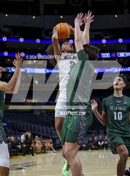 Thumbnail 1 in De La Salle vs Notre Dame (SO) (2024 Coastal Catholic Classic) photogallery.