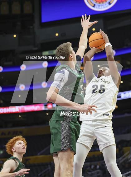 Thumbnail 1 in De La Salle vs Notre Dame (SO) (2024 Coastal Catholic Classic) photogallery.