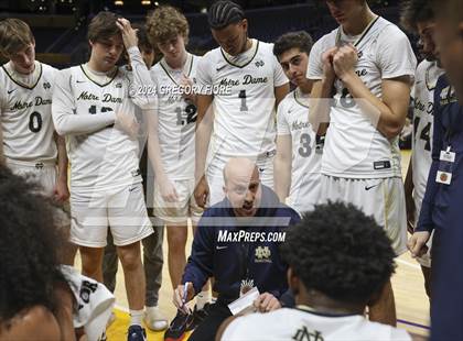 Thumbnail 3 in De La Salle vs Notre Dame (SO) (2024 Coastal Catholic Classic) photogallery.