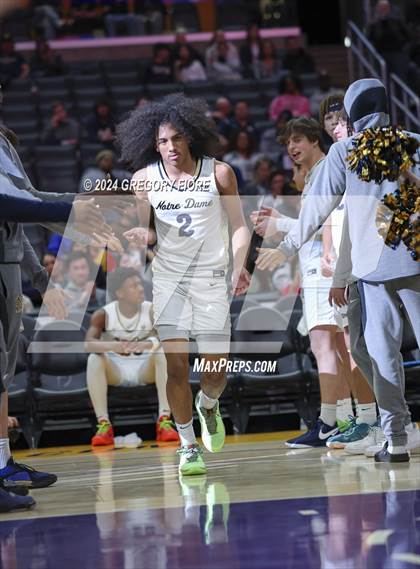 Thumbnail 3 in De La Salle vs Notre Dame (SO) (2024 Coastal Catholic Classic) photogallery.