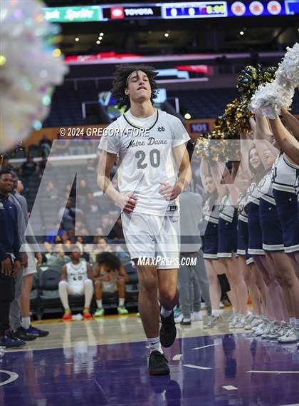 Thumbnail 2 in De La Salle vs Notre Dame (SO) (2024 Coastal Catholic Classic) photogallery.