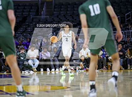 Thumbnail 3 in De La Salle vs Notre Dame (SO) (2024 Coastal Catholic Classic) photogallery.