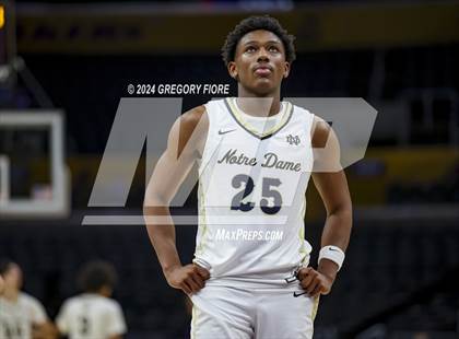 Thumbnail 2 in De La Salle vs Notre Dame (SO) (2024 Coastal Catholic Classic) photogallery.