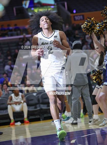 Thumbnail 1 in De La Salle vs Notre Dame (SO) (2024 Coastal Catholic Classic) photogallery.