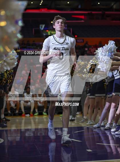 Thumbnail 1 in De La Salle vs Notre Dame (SO) (2024 Coastal Catholic Classic) photogallery.