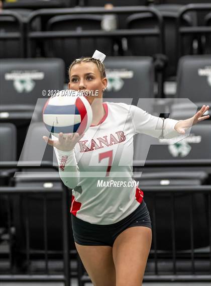 Thumbnail 1 in Kanab vs. Duchesne (UHSAA 2A 2nd Round) photogallery.
