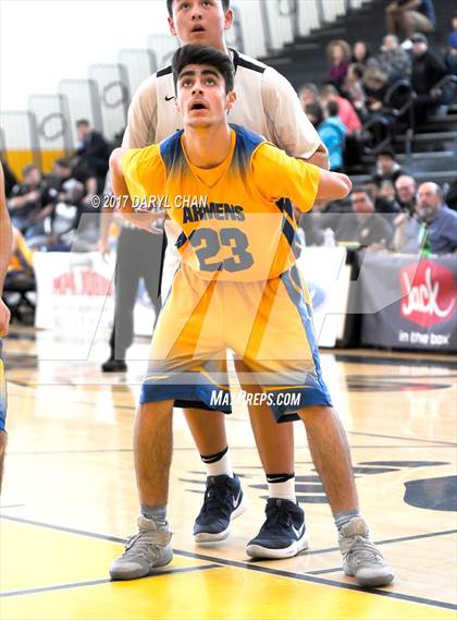 Thumbnail 2 in Rolling Hills Prep vs. Holy Martyrs Armenian (CIF-SS D5AA Finals) photogallery.