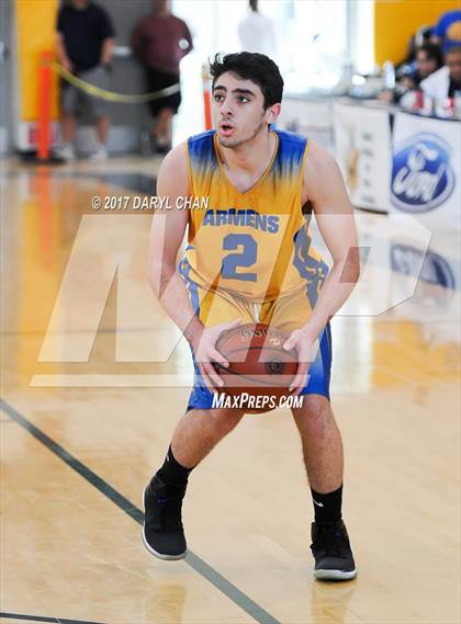 Thumbnail 3 in Rolling Hills Prep vs. Holy Martyrs Armenian (CIF-SS D5AA Finals) photogallery.