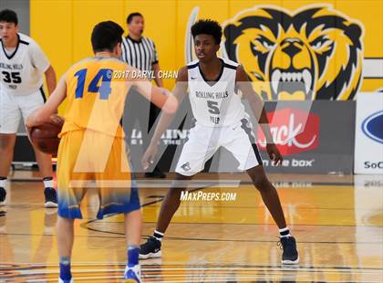 Thumbnail 1 in Rolling Hills Prep vs. Holy Martyrs Armenian (CIF-SS D5AA Finals) photogallery.