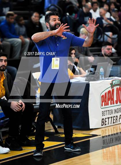 Thumbnail 3 in Rolling Hills Prep vs. Holy Martyrs Armenian (CIF-SS D5AA Finals) photogallery.