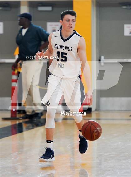 Thumbnail 1 in Rolling Hills Prep vs. Holy Martyrs Armenian (CIF-SS D5AA Finals) photogallery.