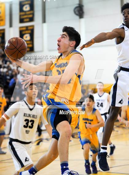 Thumbnail 3 in Rolling Hills Prep vs. Holy Martyrs Armenian (CIF-SS D5AA Finals) photogallery.