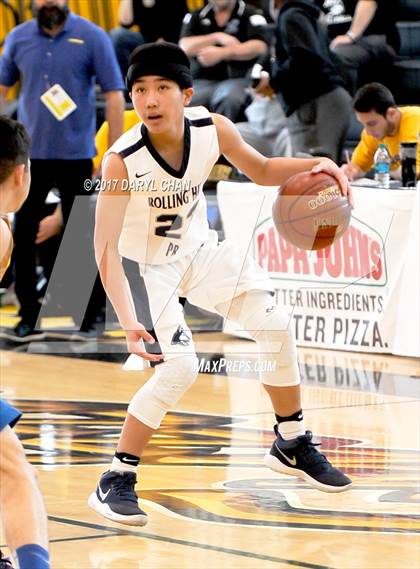 Thumbnail 2 in Rolling Hills Prep vs. Holy Martyrs Armenian (CIF-SS D5AA Finals) photogallery.