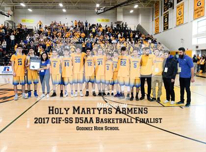 Thumbnail 2 in Rolling Hills Prep vs. Holy Martyrs Armenian (CIF-SS D5AA Finals) photogallery.