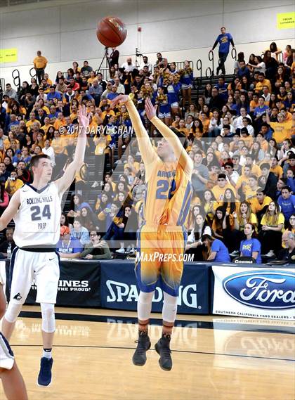 Thumbnail 2 in Rolling Hills Prep vs. Holy Martyrs Armenian (CIF-SS D5AA Finals) photogallery.