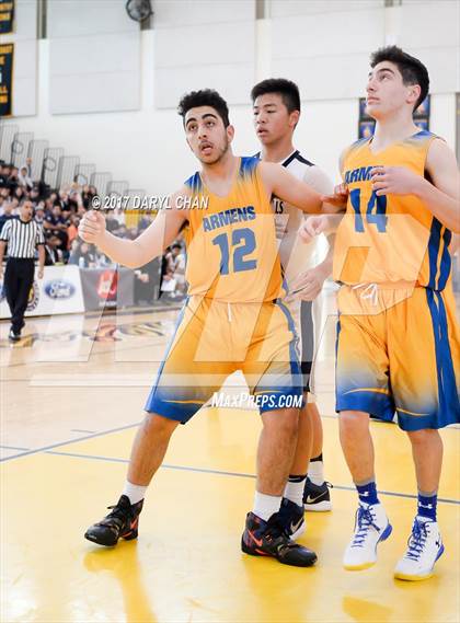 Thumbnail 2 in Rolling Hills Prep vs. Holy Martyrs Armenian (CIF-SS D5AA Finals) photogallery.