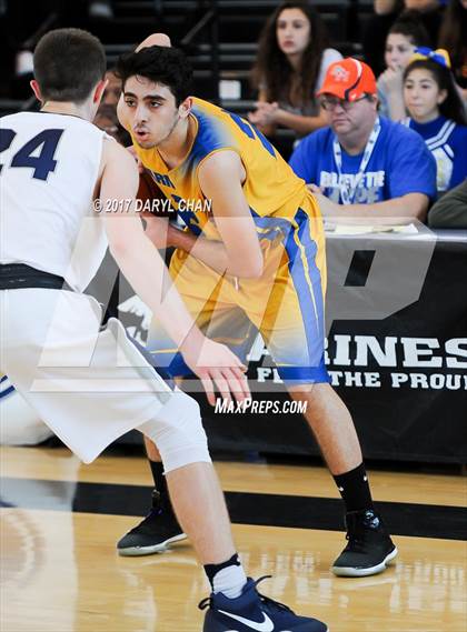 Thumbnail 3 in Rolling Hills Prep vs. Holy Martyrs Armenian (CIF-SS D5AA Finals) photogallery.