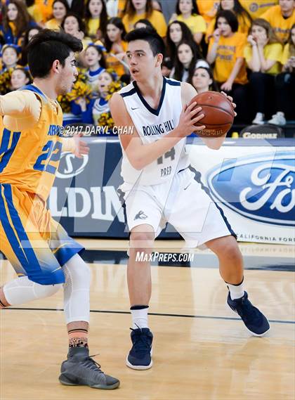 Thumbnail 1 in Rolling Hills Prep vs. Holy Martyrs Armenian (CIF-SS D5AA Finals) photogallery.