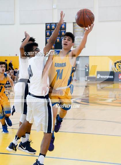 Thumbnail 1 in Rolling Hills Prep vs. Holy Martyrs Armenian (CIF-SS D5AA Finals) photogallery.