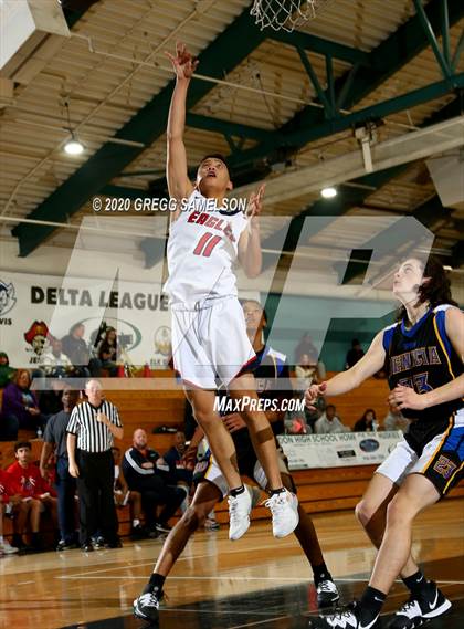 Thumbnail 2 in Pleasant Grove vs Benicia (Adidas Challenge) photogallery.