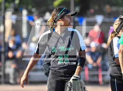 Thumbnail 2 in Bella Vista vs. St. Mary's (CIF SJS Division 2 Playoff) photogallery.