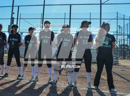 Thumbnail 2 in Bella Vista vs. St. Mary's (CIF SJS Division 2 Playoff) photogallery.
