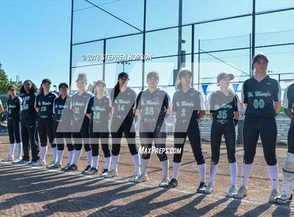 Thumbnail 1 in Bella Vista vs. St. Mary's (CIF SJS Division 2 Playoff) photogallery.
