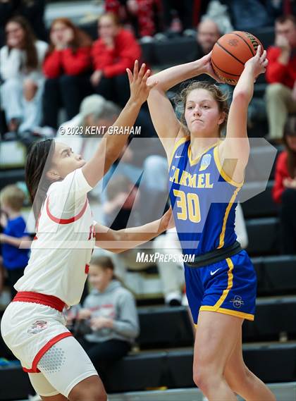Thumbnail 1 in Carmel vs Fishers (IHSAA  4A Sectional Round1) photogallery.