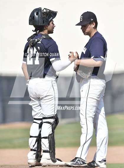 Thumbnail 2 in Sonora vs. Canyon Springs (CIF-SS D4 Playoff) photogallery.