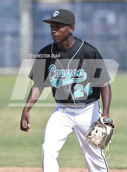 Thumbnail 3 in Sonora vs. Canyon Springs (CIF-SS D4 Playoff) photogallery.
