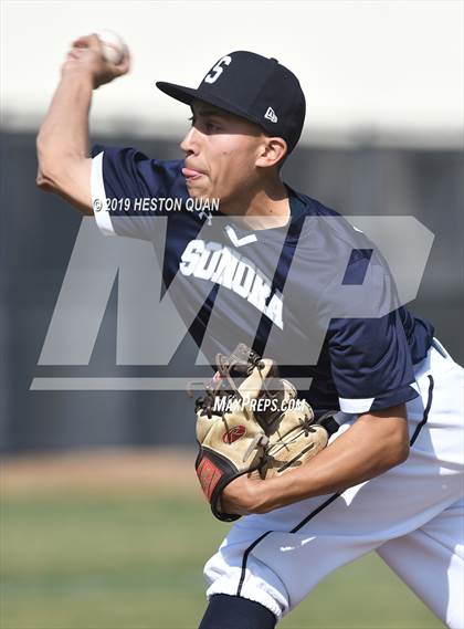 Thumbnail 3 in Sonora vs. Canyon Springs (CIF-SS D4 Playoff) photogallery.