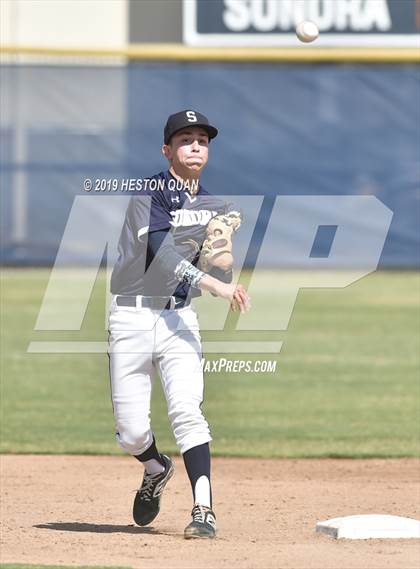 Thumbnail 2 in Sonora vs. Canyon Springs (CIF-SS D4 Playoff) photogallery.