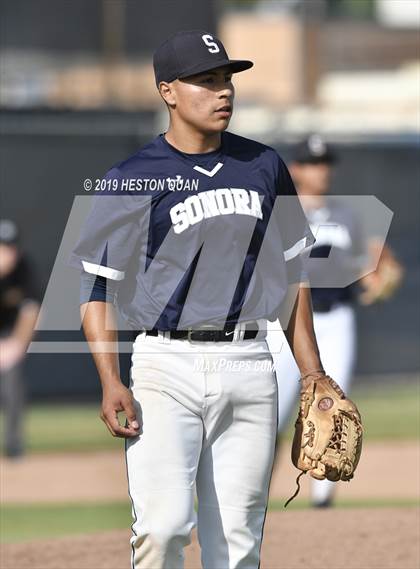 Thumbnail 1 in Sonora vs. Canyon Springs (CIF-SS D4 Playoff) photogallery.