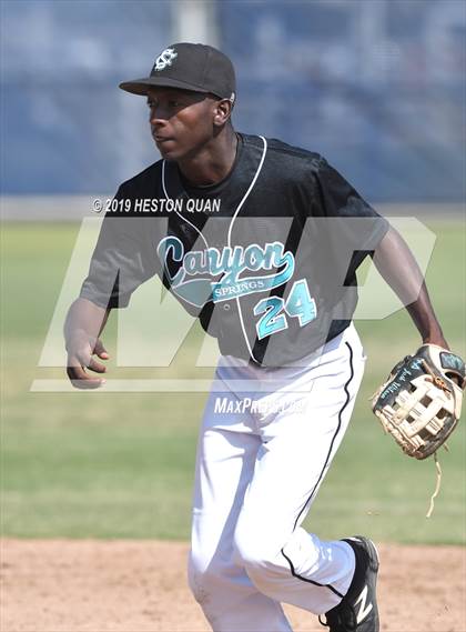 Thumbnail 1 in Sonora vs. Canyon Springs (CIF-SS D4 Playoff) photogallery.