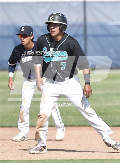 Thumbnail 3 in Sonora vs. Canyon Springs (CIF-SS D4 Playoff) photogallery.