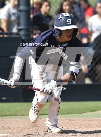 Thumbnail 3 in Sonora vs. Canyon Springs (CIF-SS D4 Playoff) photogallery.
