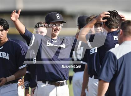 Thumbnail 2 in Sonora vs. Canyon Springs (CIF-SS D4 Playoff) photogallery.