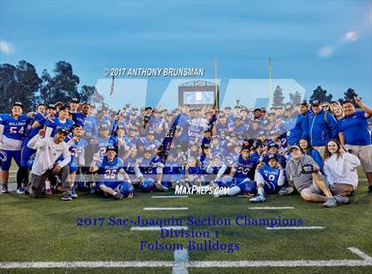 Thumbnail 2 in Folsom vs. St. Mary's (CIF SJS D1 Final) photogallery.