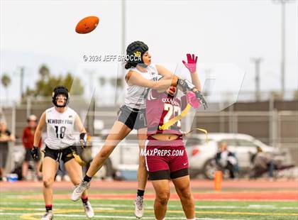 Thumbnail 3 in Oxnard vs. Newbury Park (Coastal Clash Tournament) 10/5/2024 photogallery.
